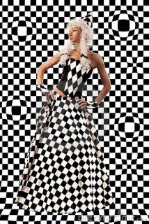 Opart hölgy